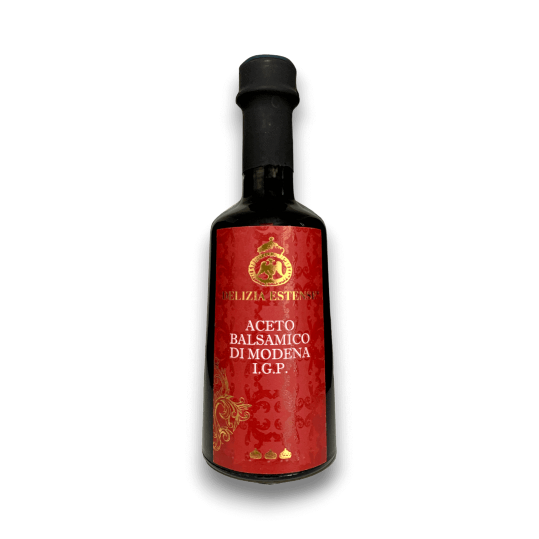 ACETO BALSAMICO DI MODENA IGP - ETICHETTA ROSSA - 250 ml - Bottiglia