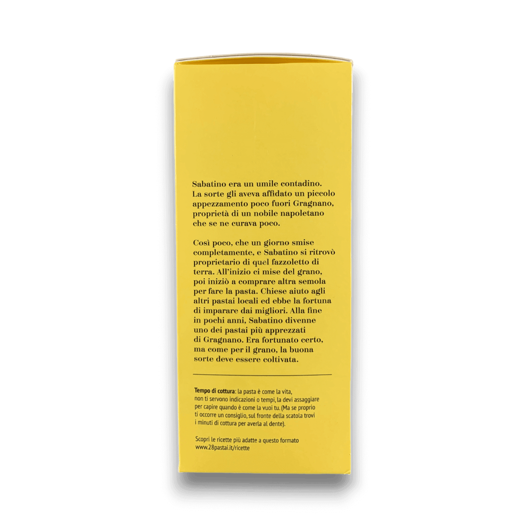 SCIALATIELLI DI GRAGNANO IGP - 500 g - Etichetta 2