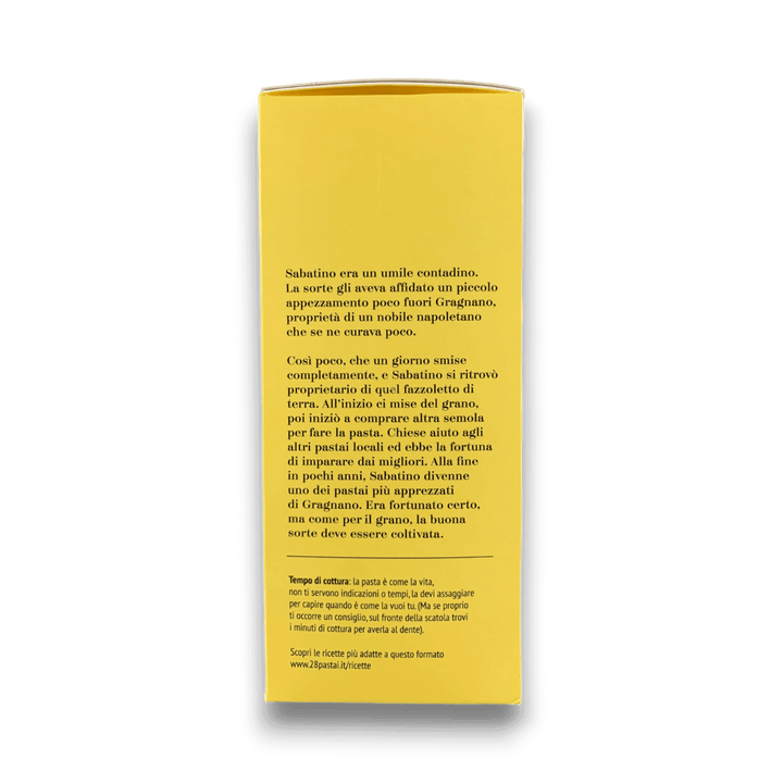 SCIALATIELLI DI GRAGNANO IGP - 500 g - Etichetta 2
