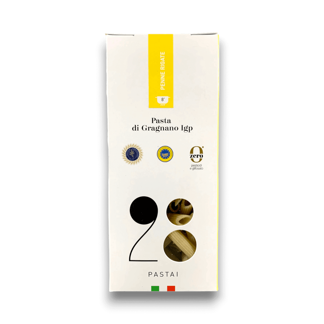 PENNE RIGATE DI GRAGNANO IGP - 500 g - Etichetta 1