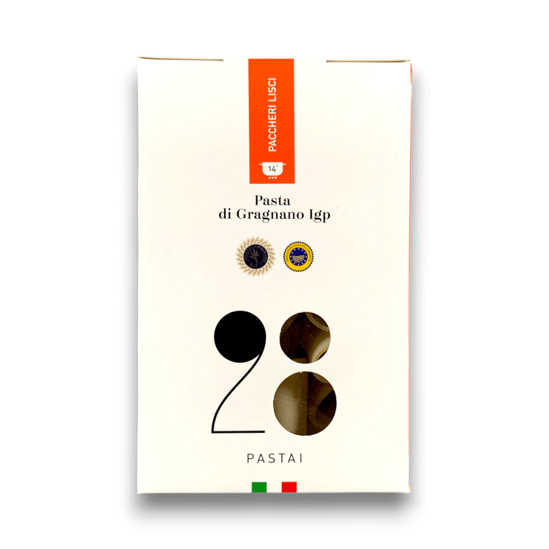 PACCHERI LISCI DI GRAGNANO IGP - 500 g - Confezione 2
