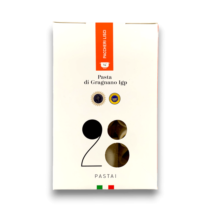 PACCHERI LISCI DI GRAGNANO IGP - 500 g - Confezione 2