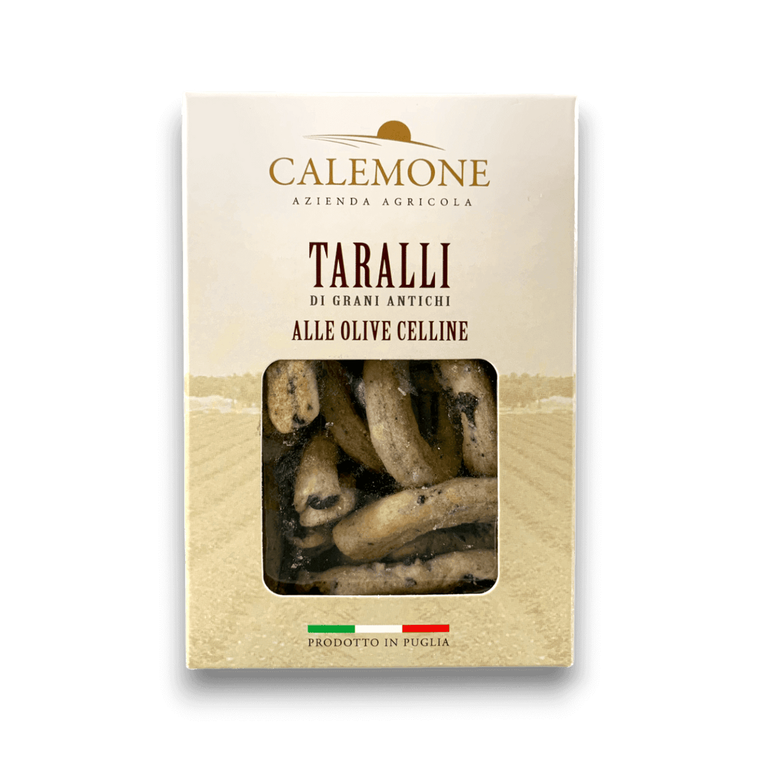 TARALLI ALLE OLIVE CELLINE - 250 g - Confezione 2
