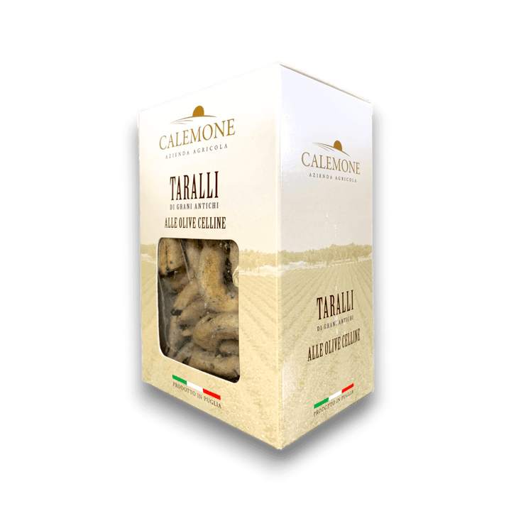 TARALLI ALLE OLIVE CELLINE - 250 g - Confezione