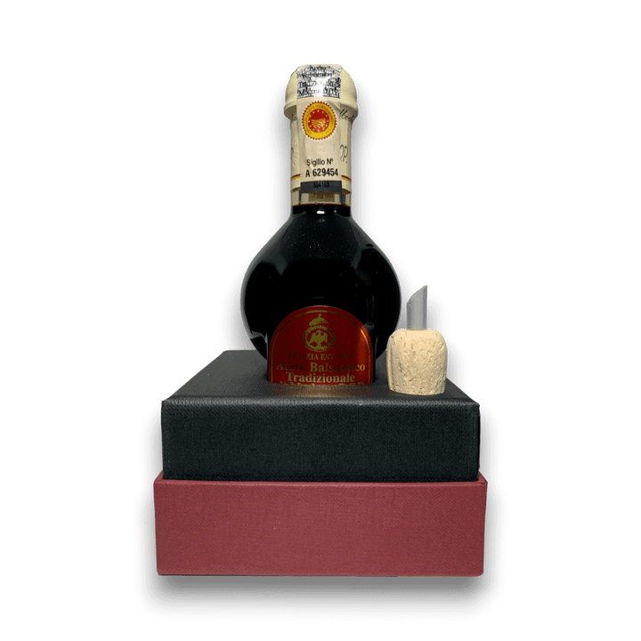 ACETO BALSAMICO TRADIZIONALE DI MODENA DOP - BIANCA - 100 ml - Confezione