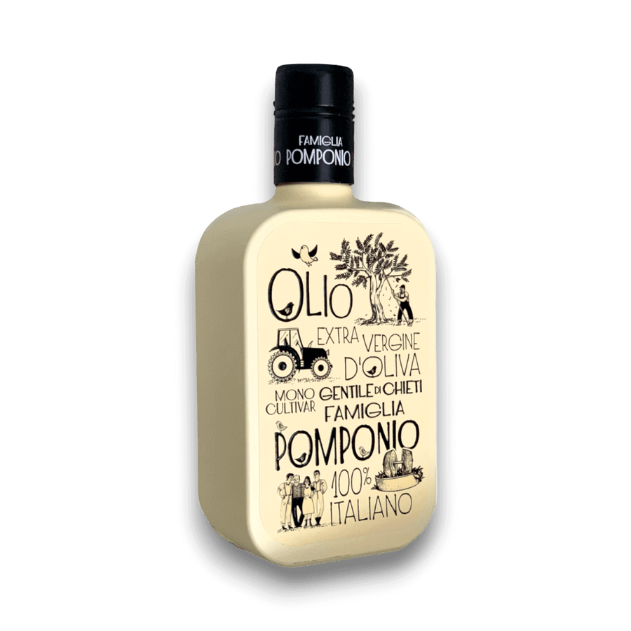OLIO EVO MONOCULTIVAR GENTILE DI CHIETI - 500 ml - Bottiglia