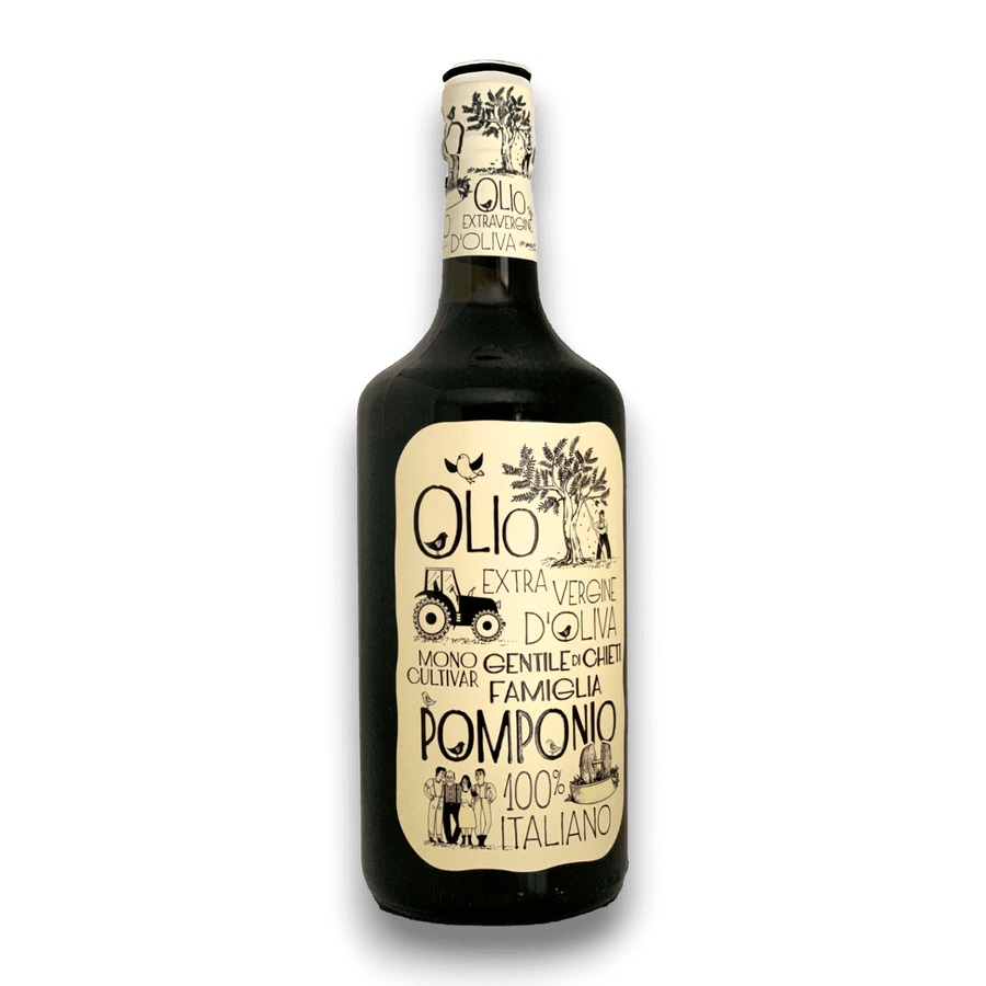 OLIO EVO MONOCULTIVAR GENTILE DI CHIETI - 1 l - Bottiglia
