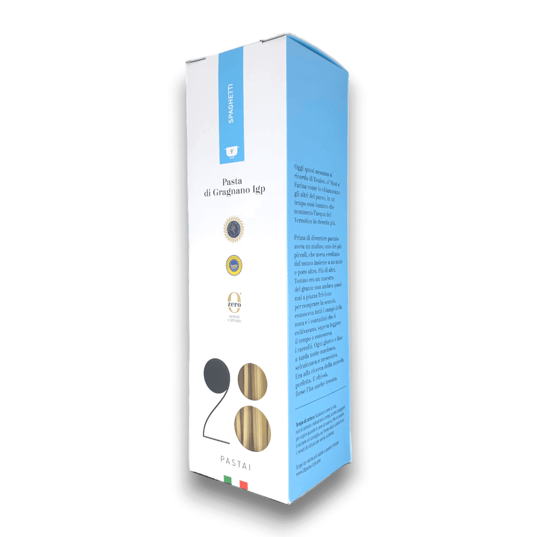 SPAGHETTI DI GRAGNANO IGP - 500 g - Confezione
