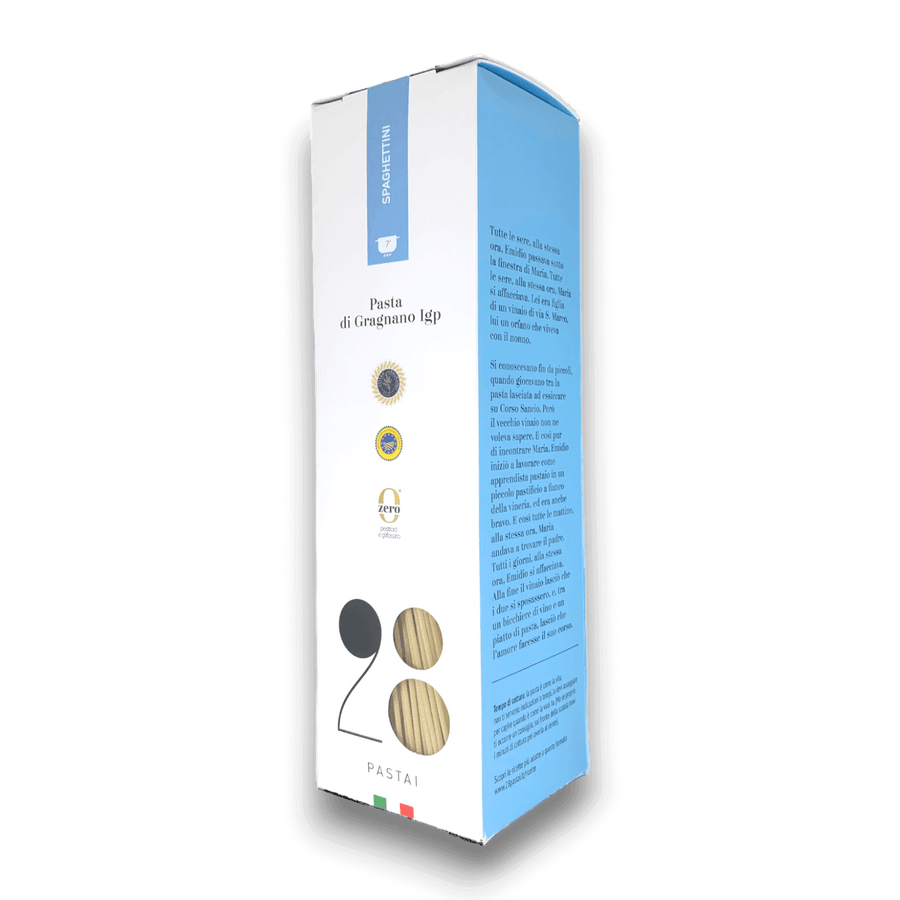 SPAGHETTINI DI GRAGNANO IGP - 500 g - Confezione