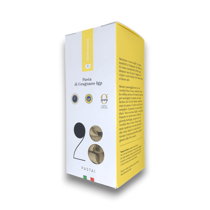 PENNE RIGATE DI GRAGNANO IGP - 500 g - Confezione