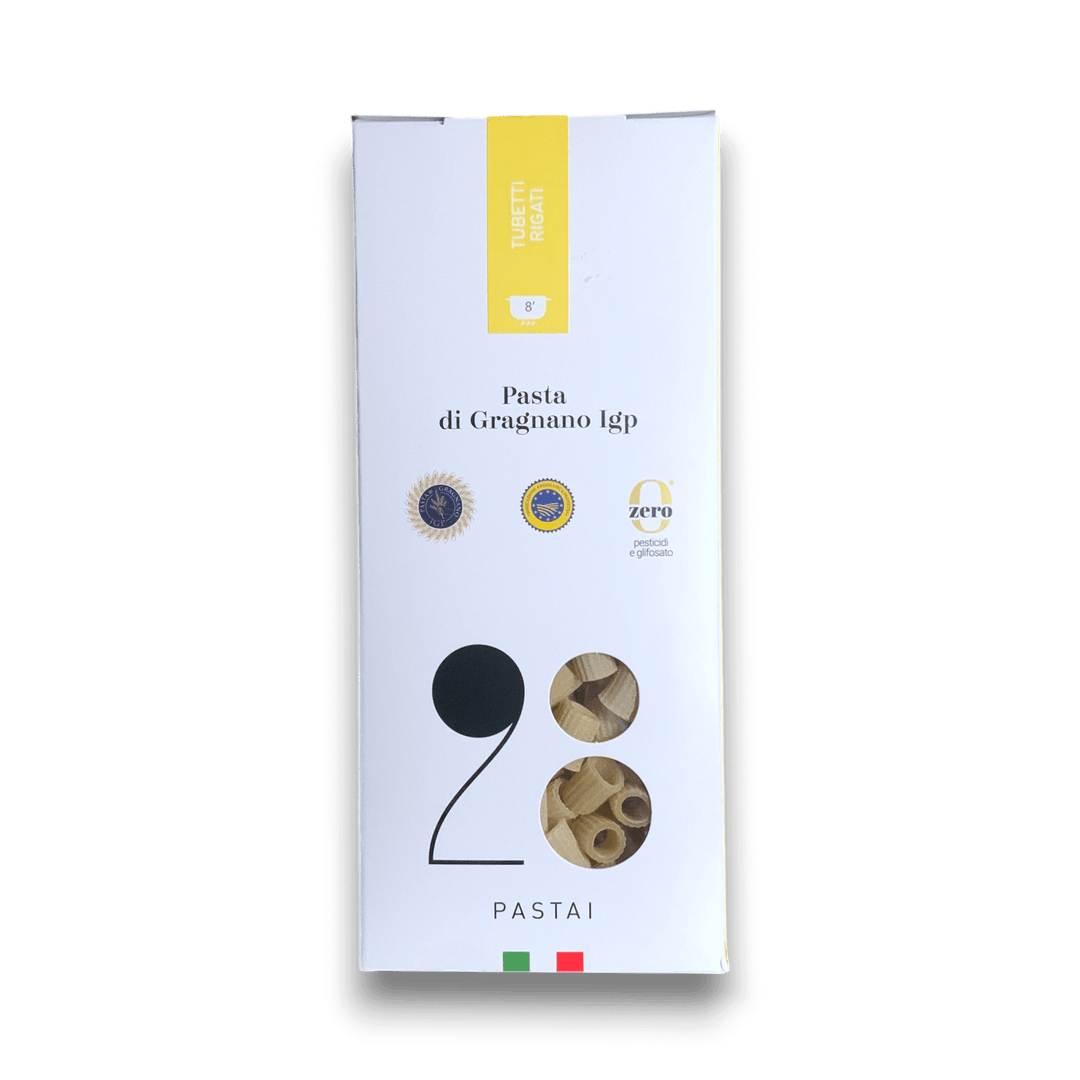 TUBETTI RIGATI DI GRAGNANO IGP - 500 g - Etichetta 1