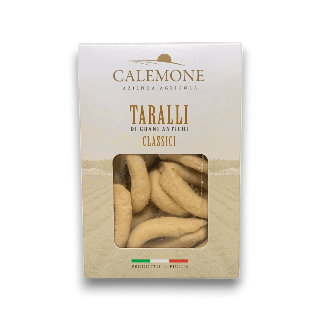 TARALLI CLASSICI AI GRANI ANTICHI - 250 g - Etichetta 1
