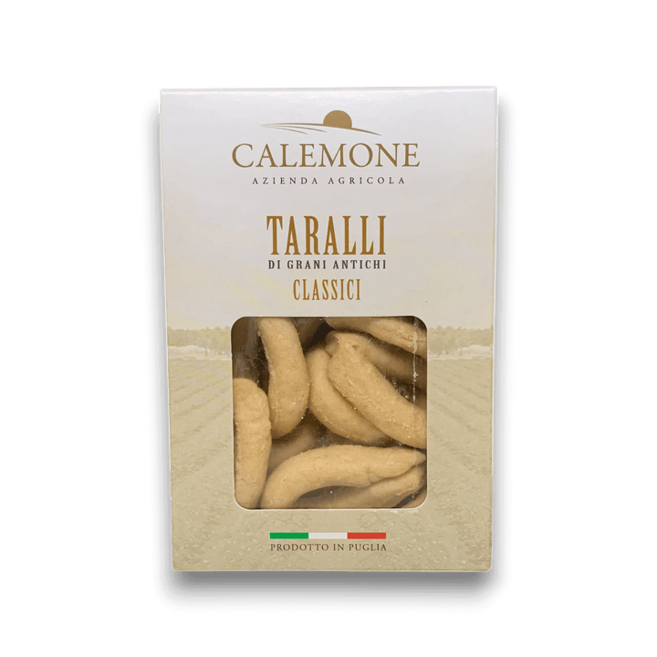 TARALLI CLASSICI AI GRANI ANTICHI - 250 g - Etichetta 1