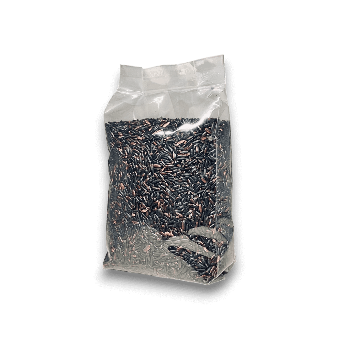 RISO NERO INTEGRALE ITALIANO - 500 g - Confezione