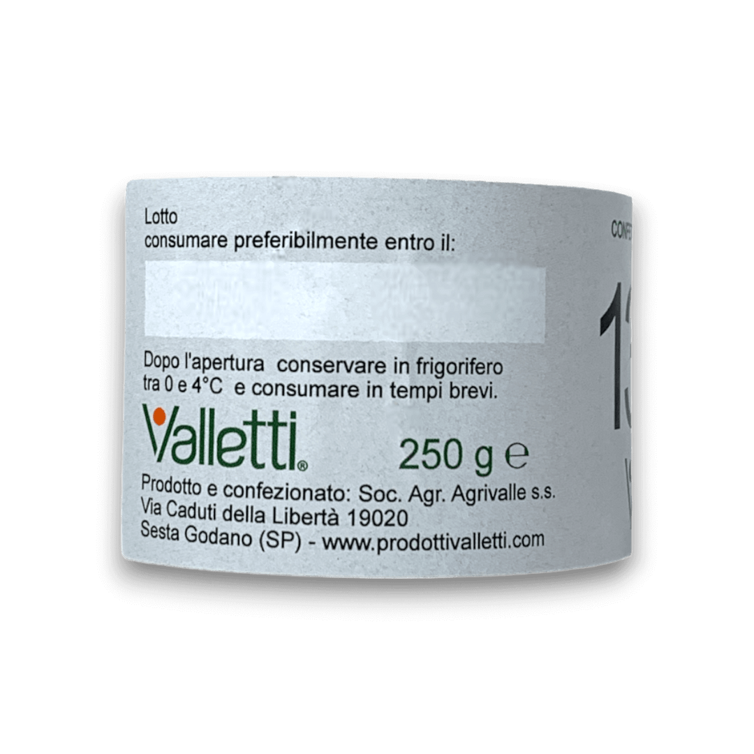 CONFETTURA EXTRA ALLE MORE (130%) - 250 g - Etichetta 2