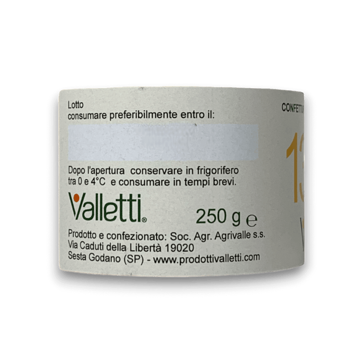 CONFETTURA EXTRA ALLE ALBICOCCHE (130%) - 250 g - Etichetta 2