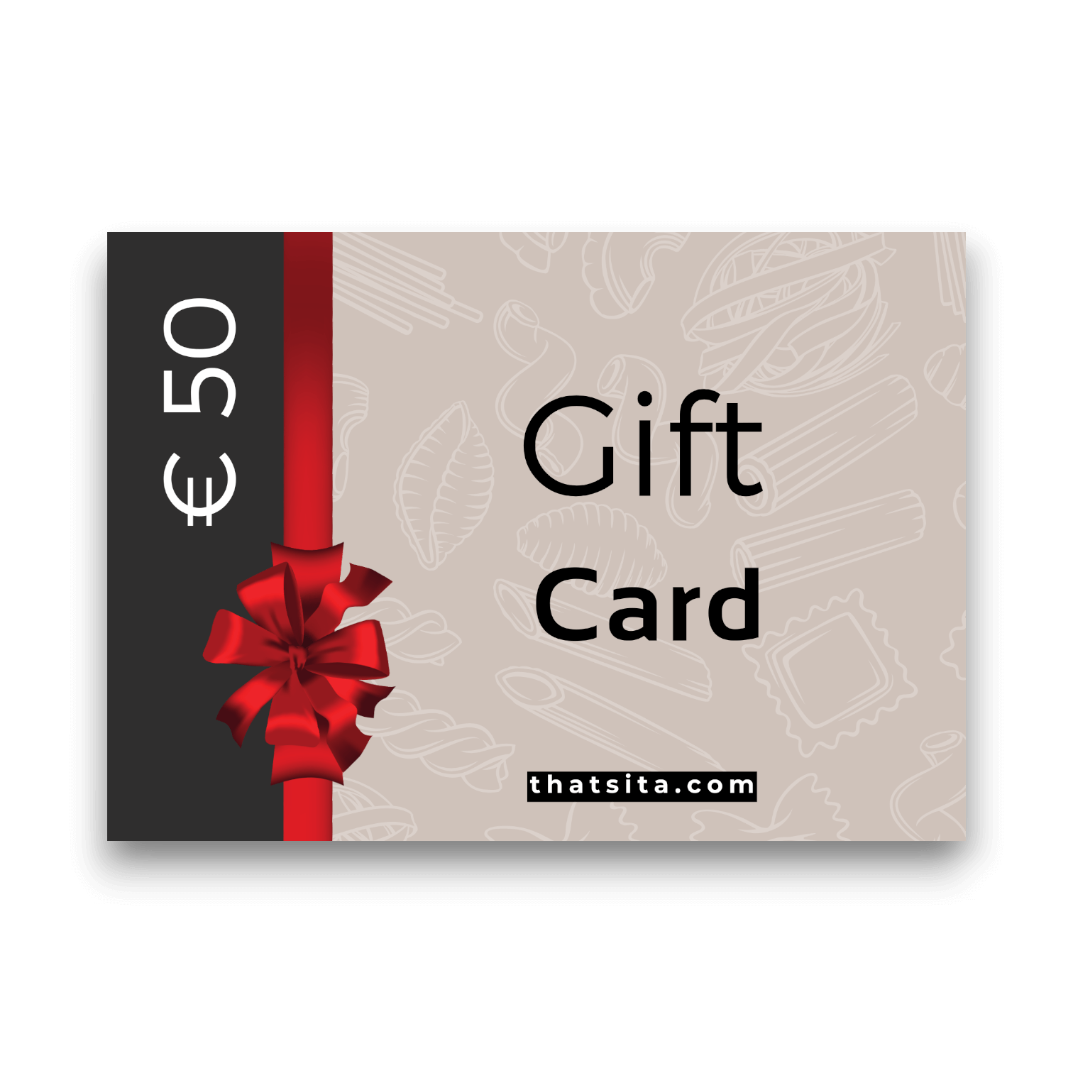 Carta Regalo 50 - Prepagata | THAT'S ITA