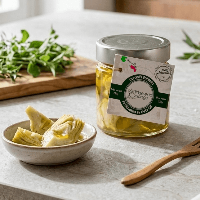 Artischocken in Nativem Olivenöl Extra – 220 g