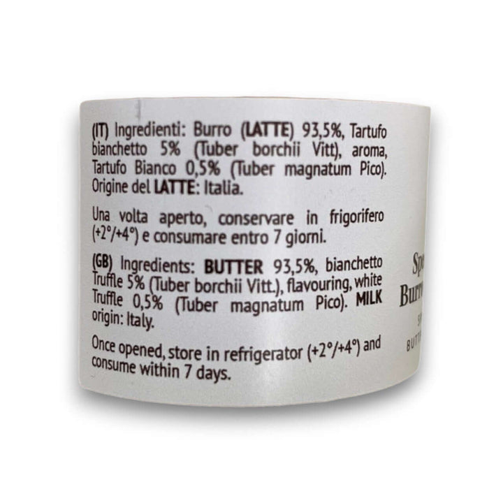 Burro al Tartufo Bianco – Artigianale - 45 g