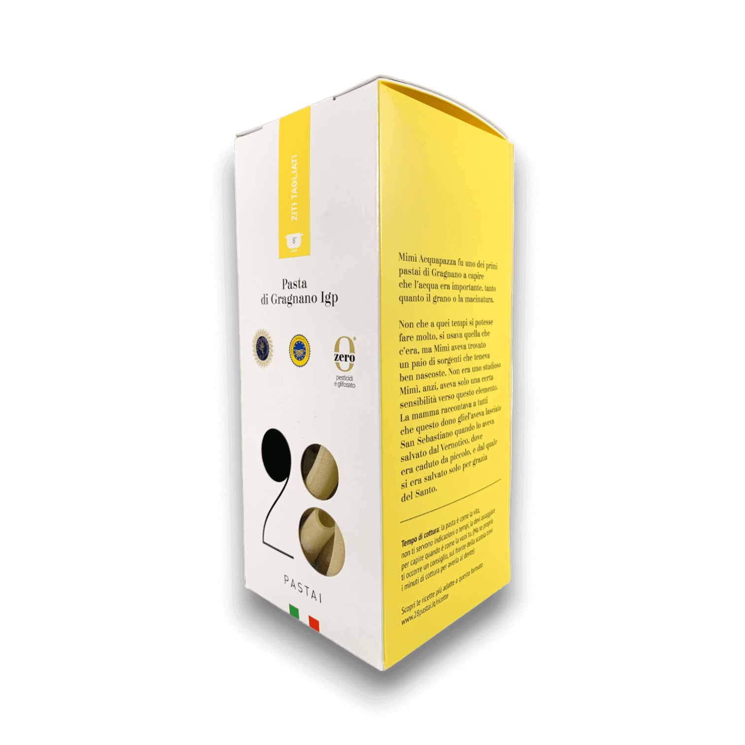 ZITI TAGLIATI DI GRAGNANO IGP - 500 g - Confezione