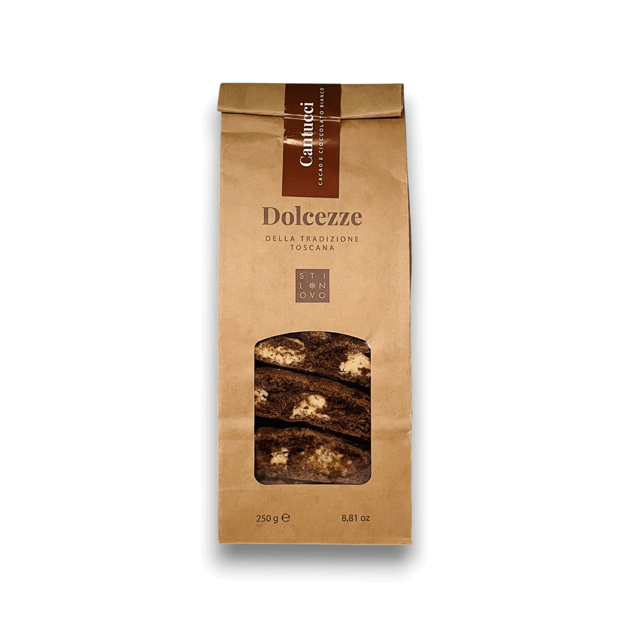 Cantucci Cacao e Cioccolato Bianco - 250 g