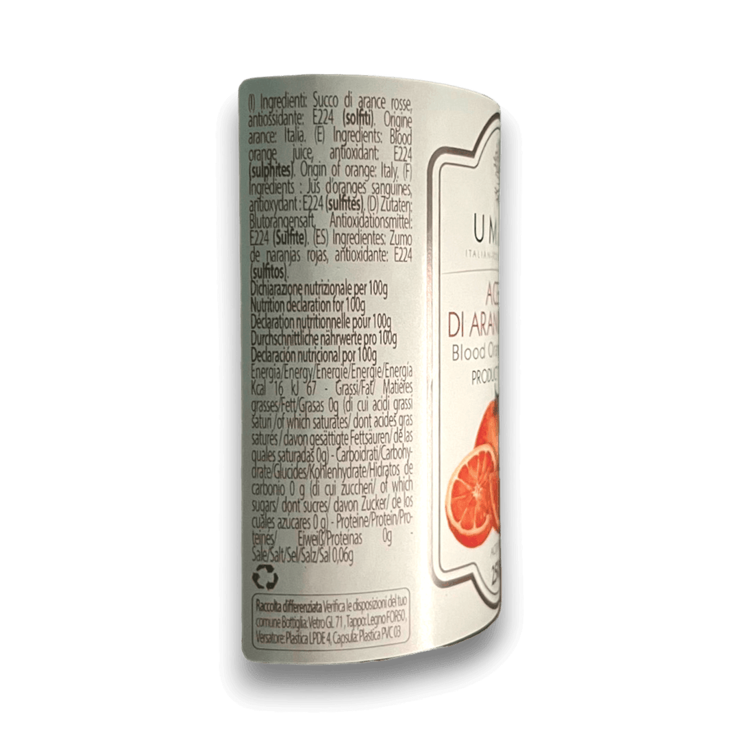 Aceto di Arance Rosse - 250 ml