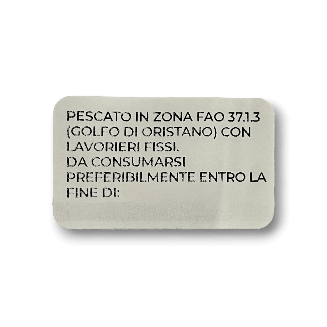 Bottarga di Muggine di Cabras (FAO 37.1.3) – Baffa Intera – 230 g ca
