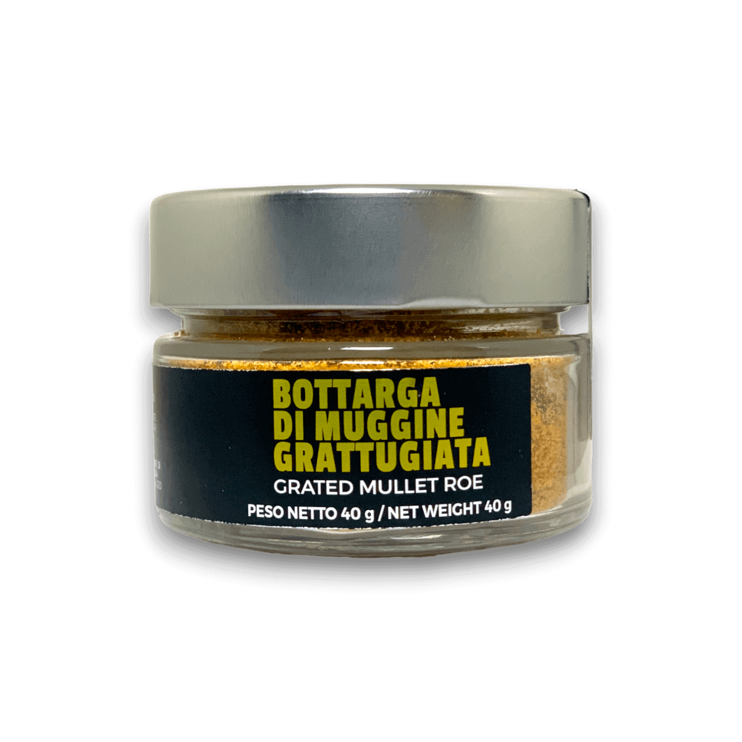 BOTTARGA DI MUGGINE GRATTUGIATA - 40 g - Vaso