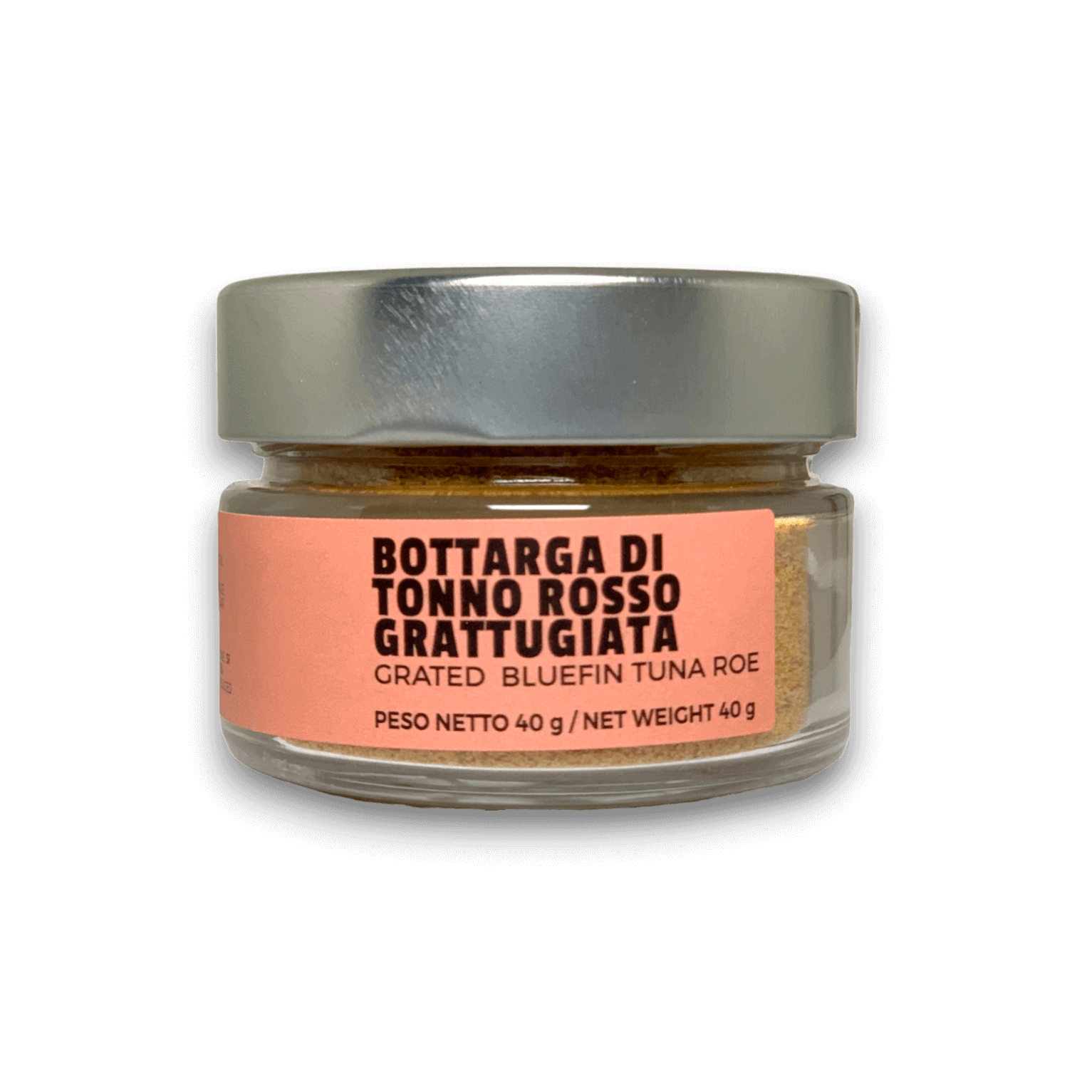 BOTTARGA DI TONNO ROSSO GRATTUGIATA - 40 g - Vaso