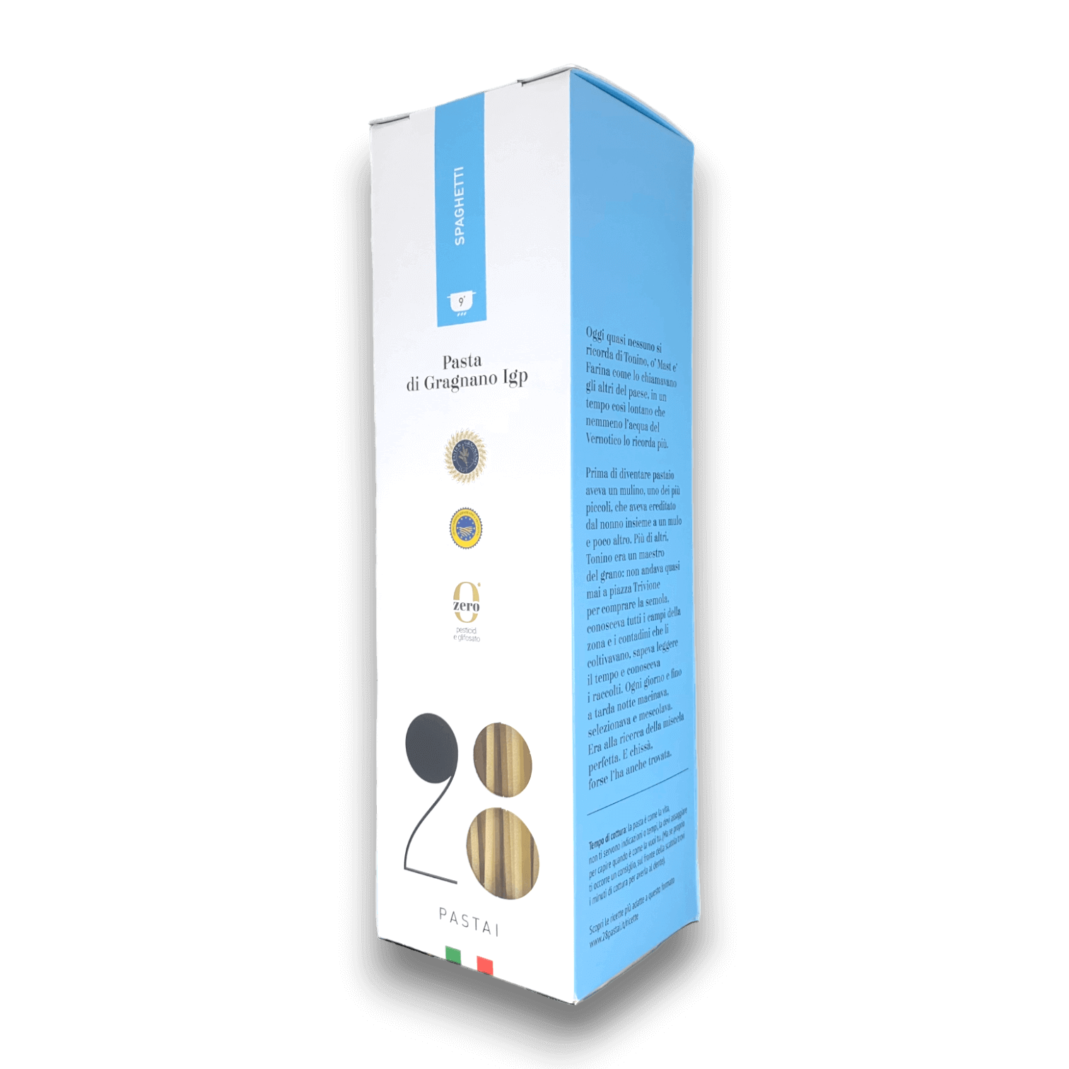 SPAGHETTI DI GRAGNANO IGP - 500 g - Confezione