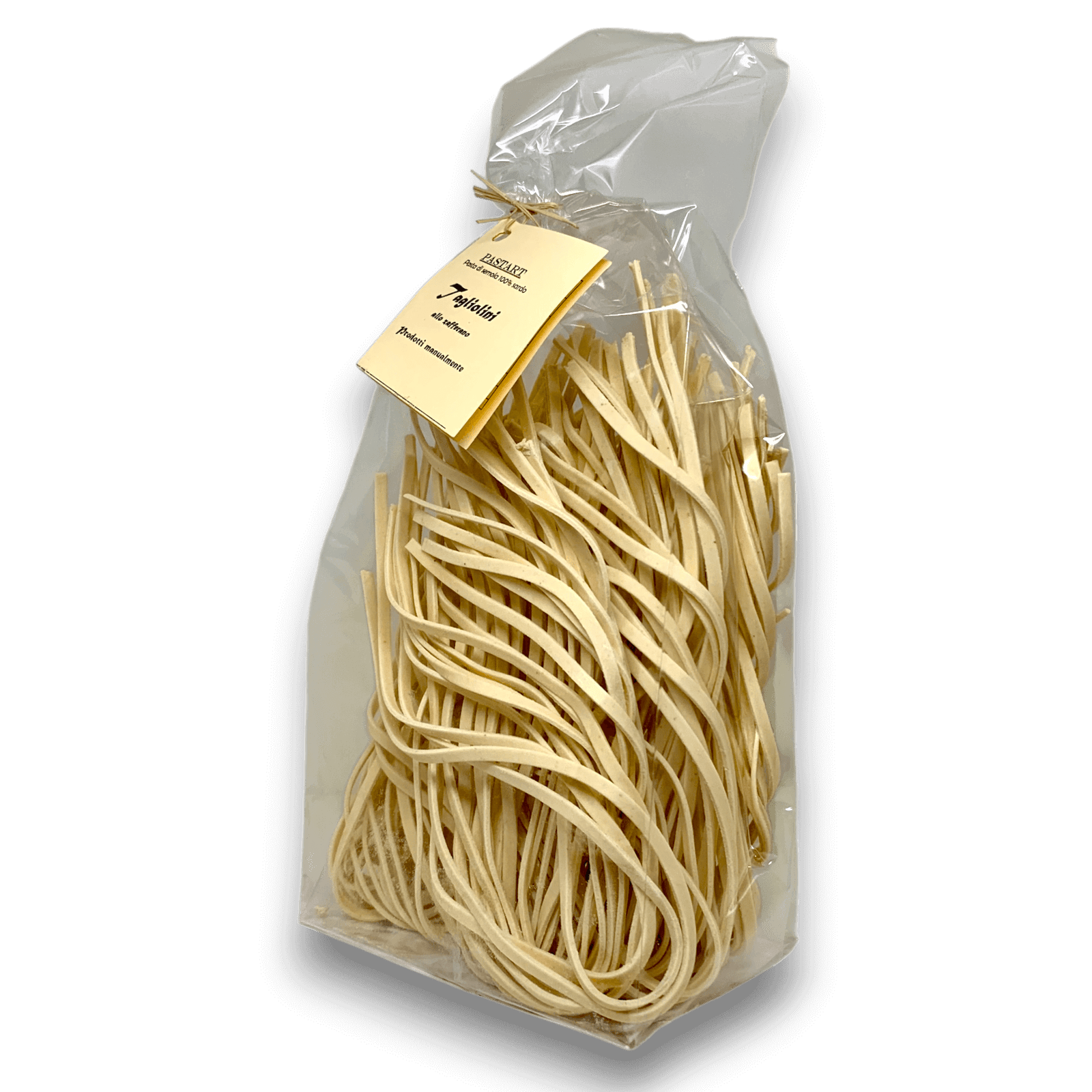 TAGLIOLINI ALLO ZAFFERANO - 250 gr - Confezione