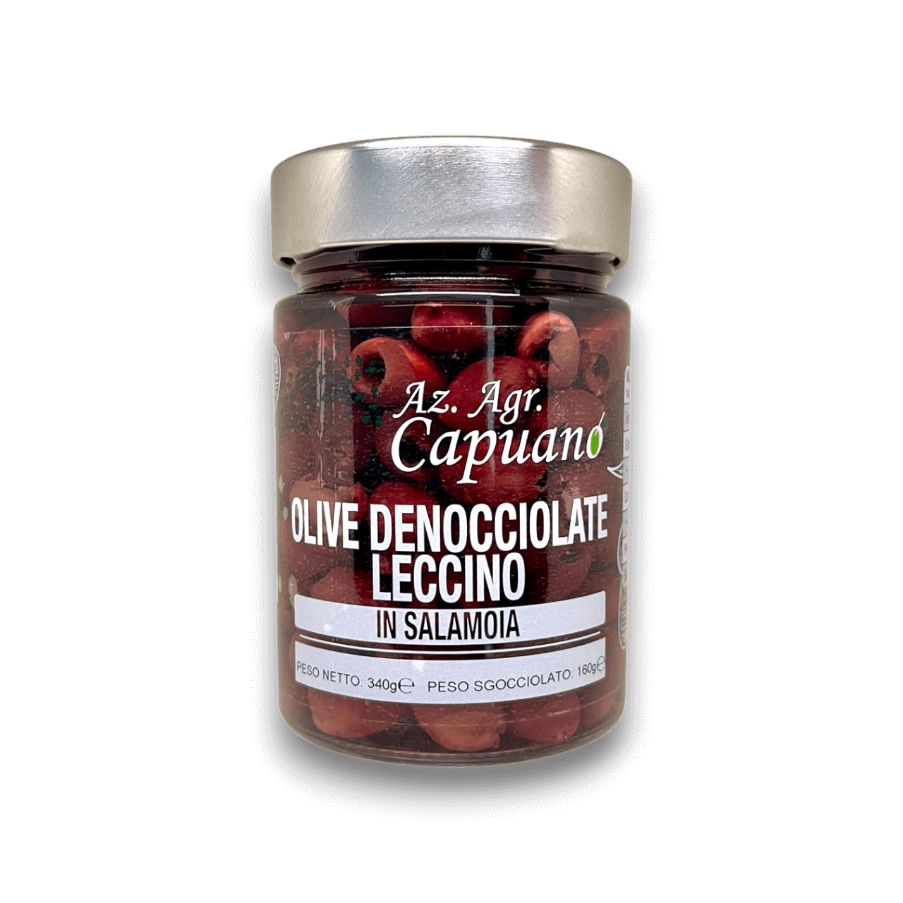 OLIVE LECCINO DENOCCIOLATE - 314 ml - Vaso