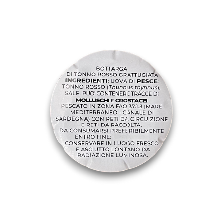 Geriebene Bottarga vom Roten Thun aus dem Meer vor Sardinien – 40 g