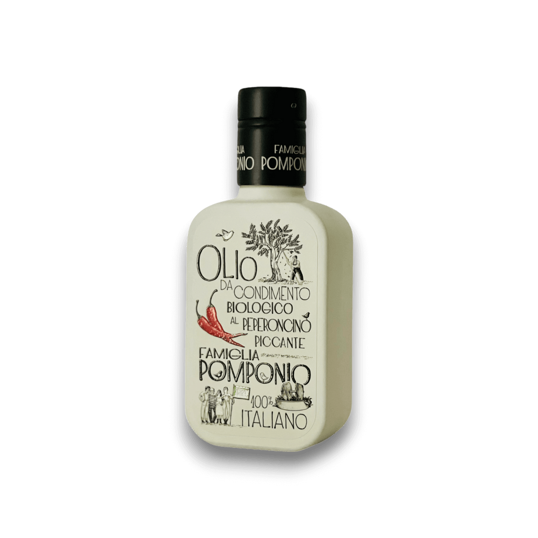 Condimento a base di Olio EVO e Peperoncino Piccante – 250ml