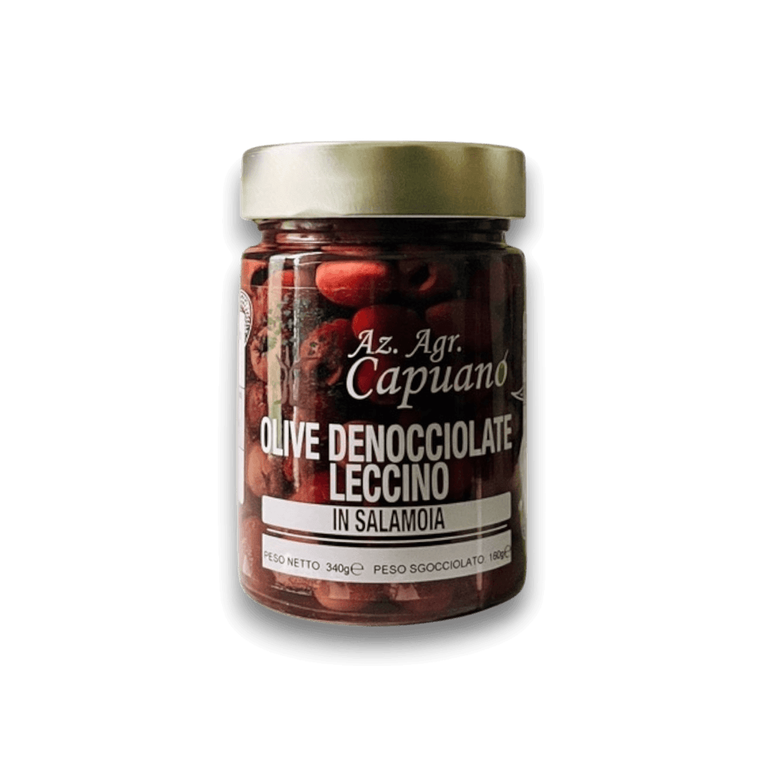Olive Leccino Denocciolate in Salamoia - 314 ml
