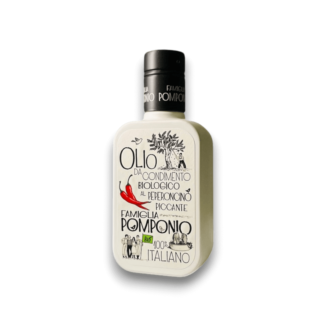 Condimento a base di Olio EVO al Peperoncino Piccante - 250 ml