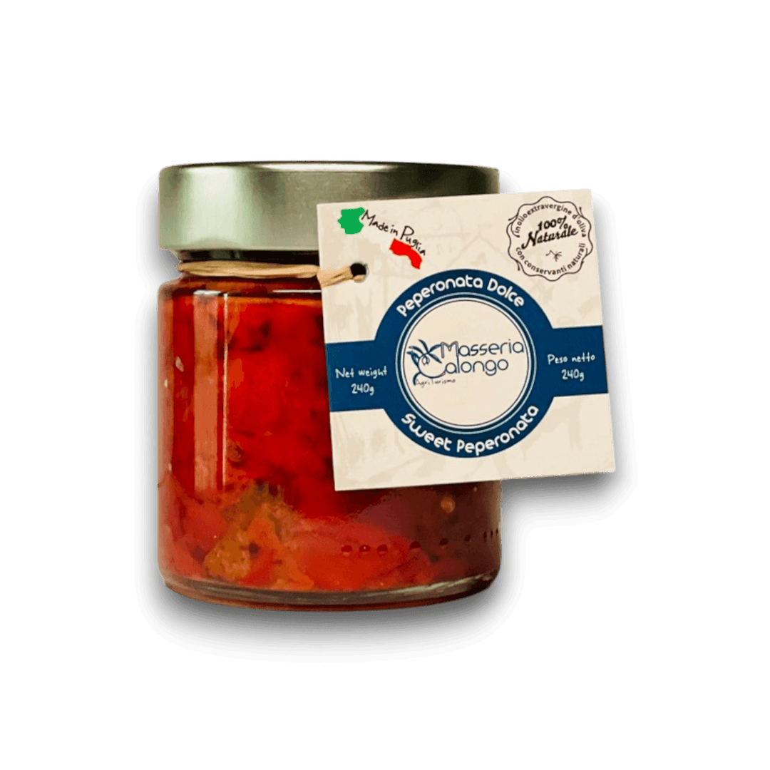 Peperonata in nativem Olivenöl extra - 220 g
