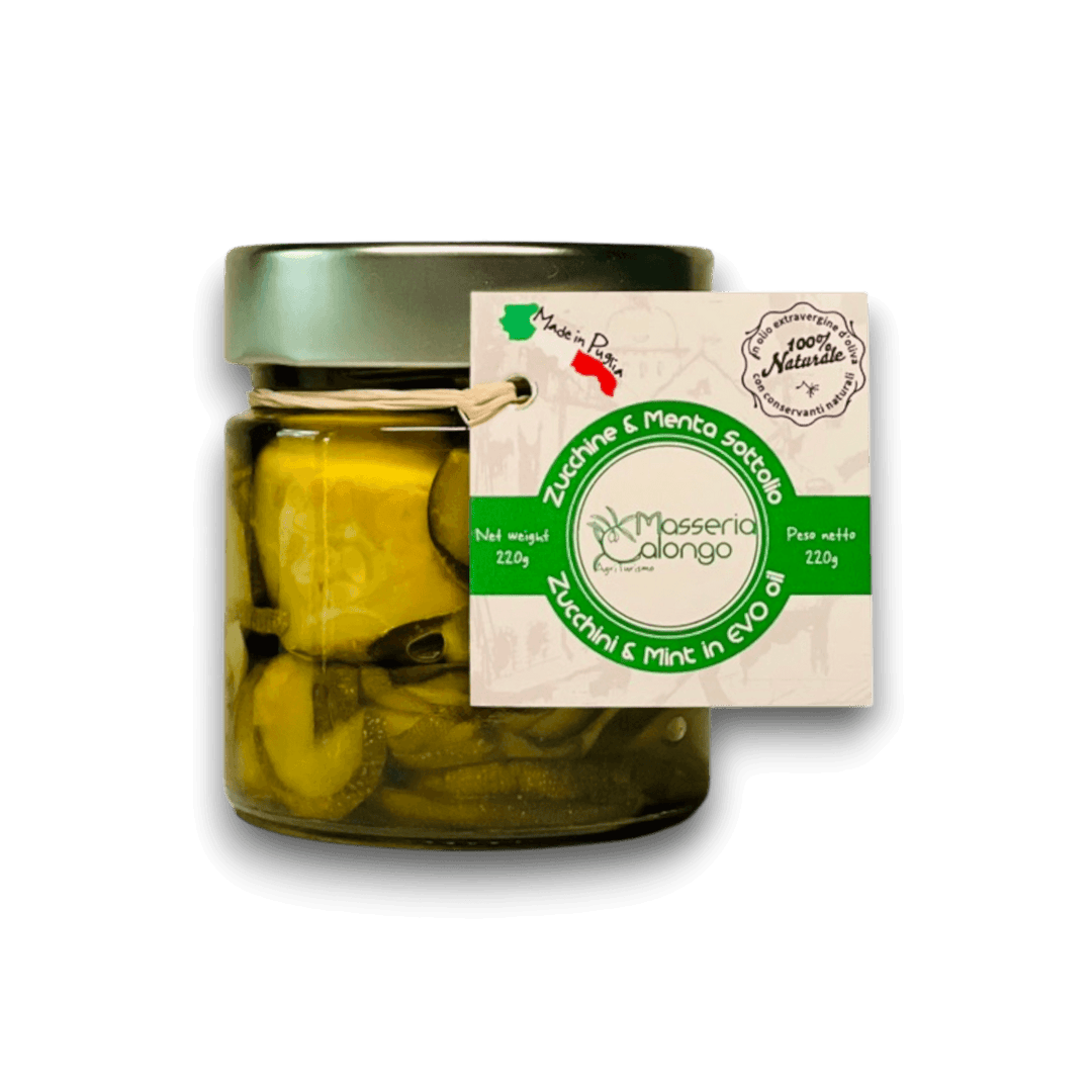 Zucchine e Menta In olio EVO - 220 g