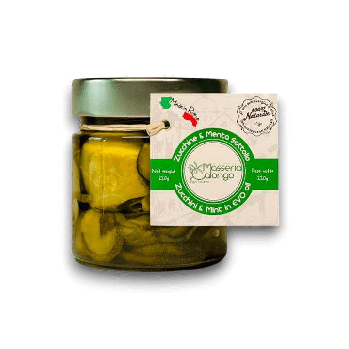 Zucchine e Menta In olio EVO - 220 g
