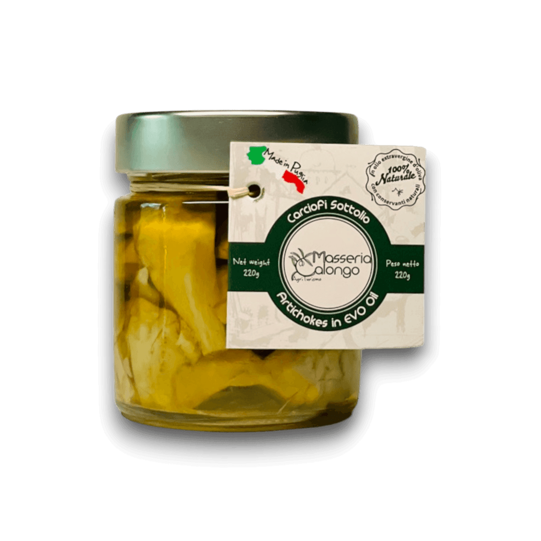 Artischocken in Nativem Olivenöl Extra – 220 g