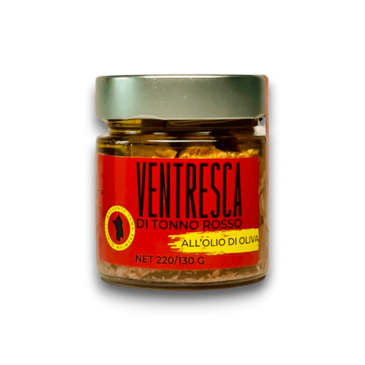 Ventresca di Tonno Rosso del Mar di Sardegna in Olio di Oliva - 220 g