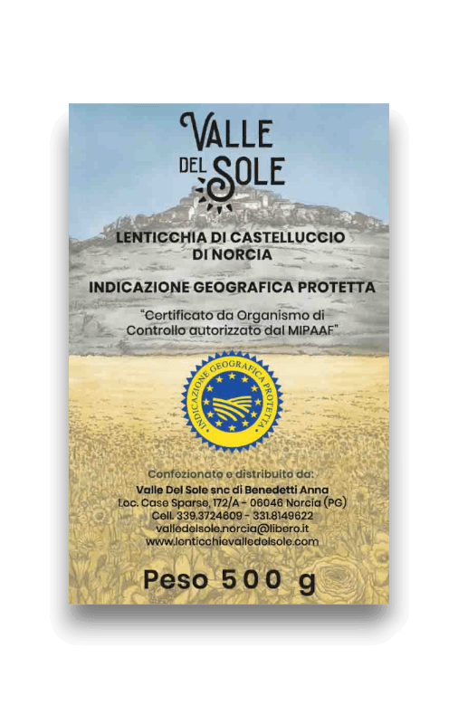 Lenticchia di Castelluccio di Norcia IGP - 500 gr