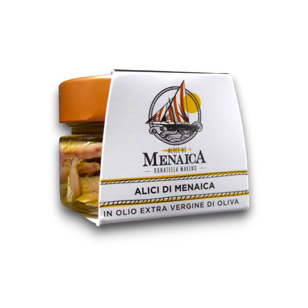 Alici di Menaica in Olio EVO - 120 g