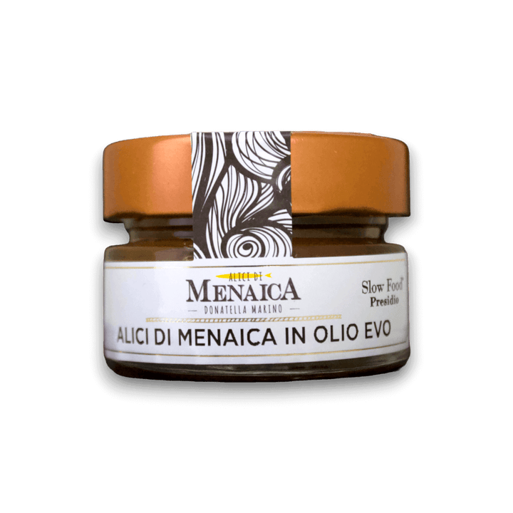 ALICI DI MENAICA IN OLIO EXTRAVERGINE DI OLIVA 50 g