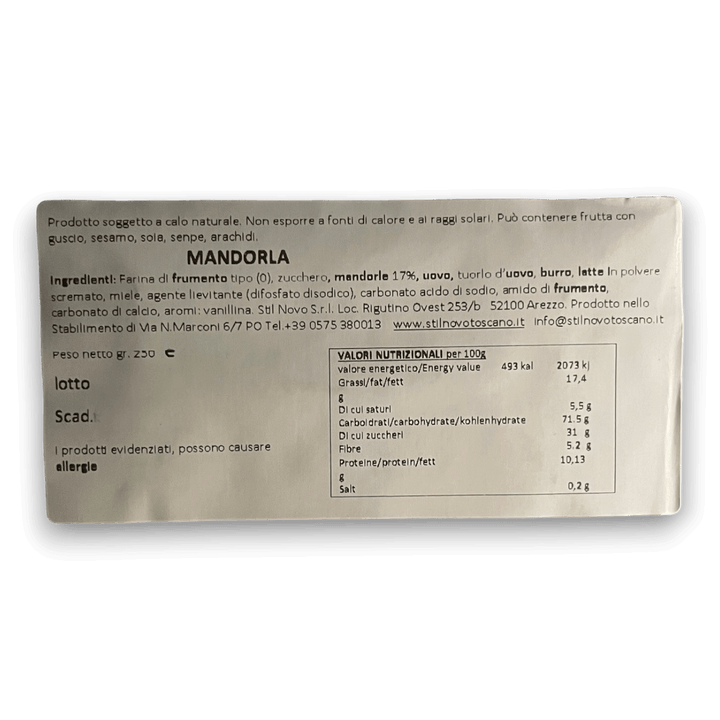 Cantucci alla Mandorla - 250 g