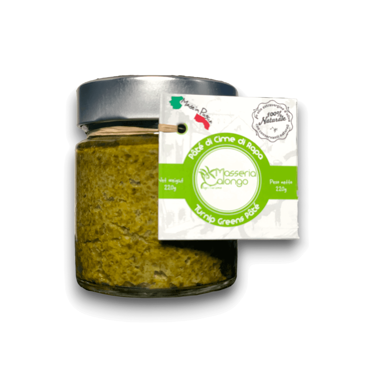 Patè di Cima di Rapa Pugliese - 220 g