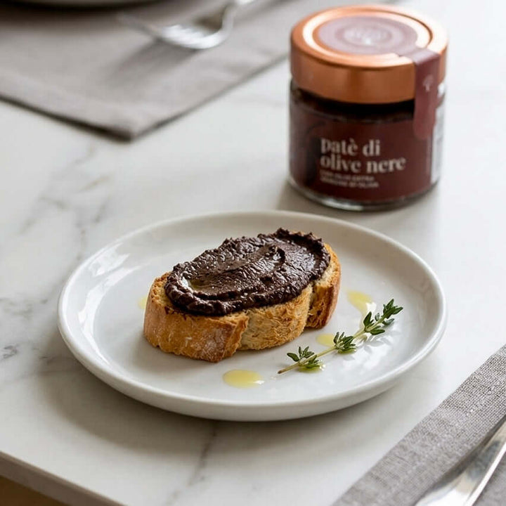 Patè di Olive Nere in Olio EVO - 156 ml