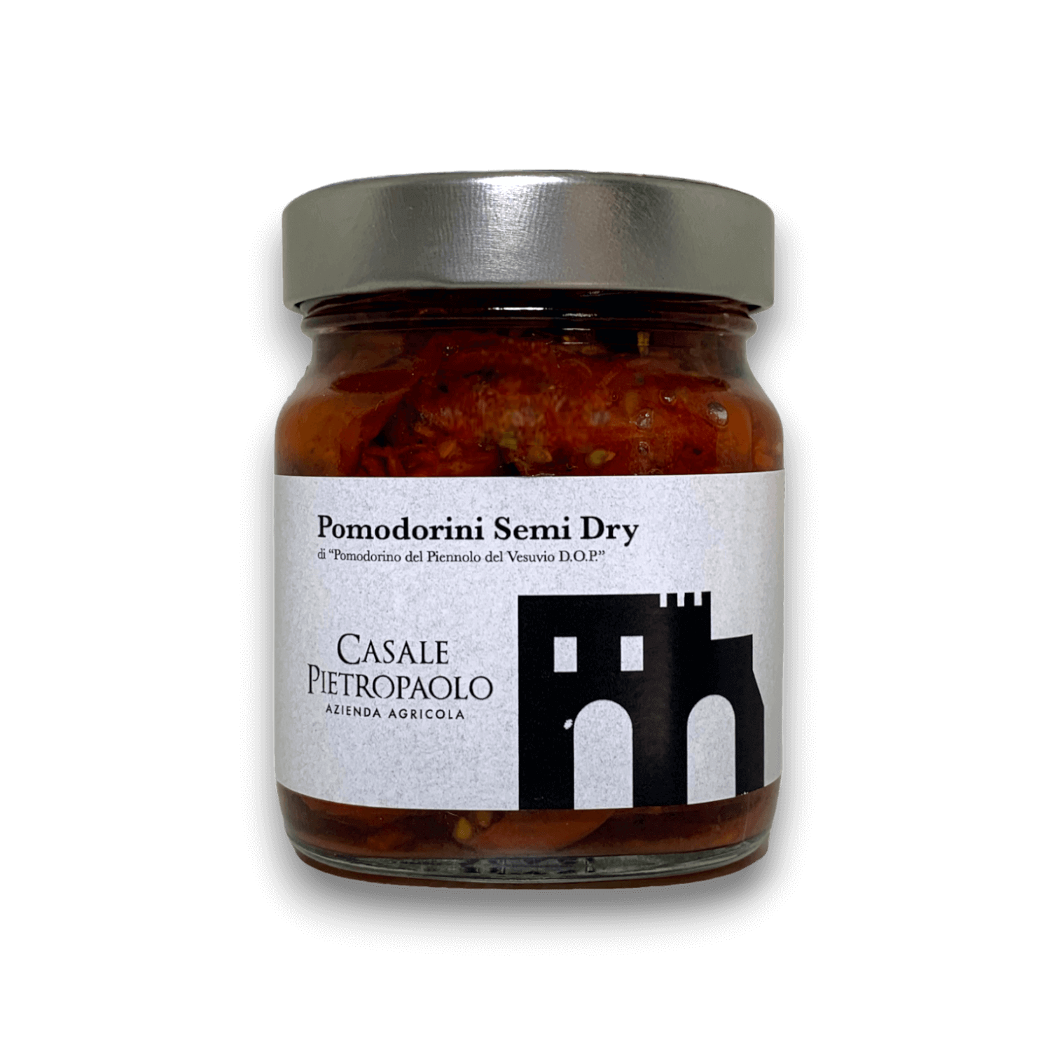 POMODORINO DEL PIENNOLO DEL VESUVIO DOP SEMISECCO - 190 g - Vaso