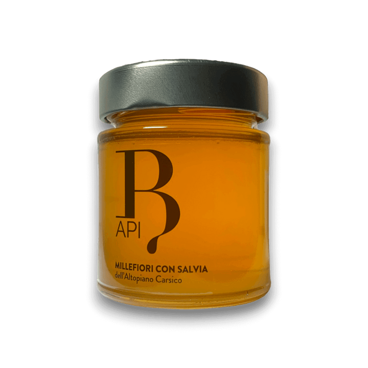 MIELE MILLEFIORI BIOLOGICO CON SALVIA DELL'ALTOPIANO CARSICO - 200 g - Acquista su THAT'S ITA