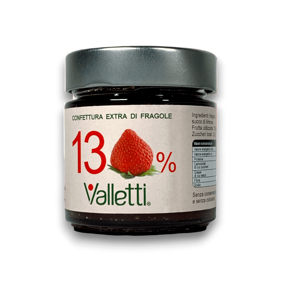 CONFETTURA ARTIGIANALE EXTRA - 130% FRAGOLE - 250 g - Acquista su THAT'S ITA